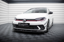 Volkswagen Polo GTI Mk6 Facelift 2021+ Frontsplitter V.2 Maxton Design